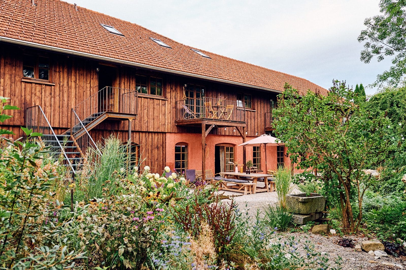 Das Rosso, Natur, Design-Ferienwohnungen, Allgäu, Bayern, Architektur, Holz, Design, Deutschland