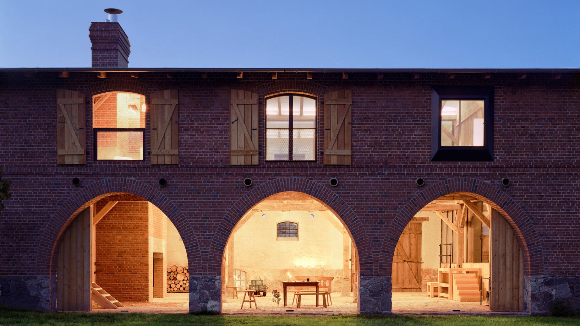 Rote Scheune, Uckermark, Architektur, Architektenhaus