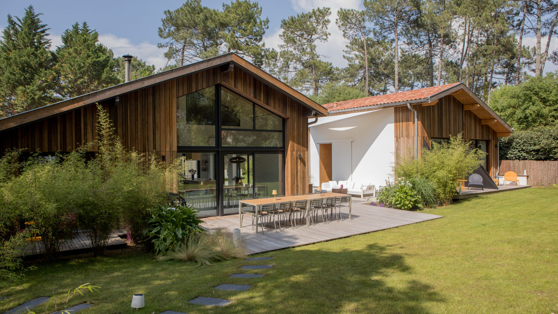 Ferienhaus von außen, Salty Woods