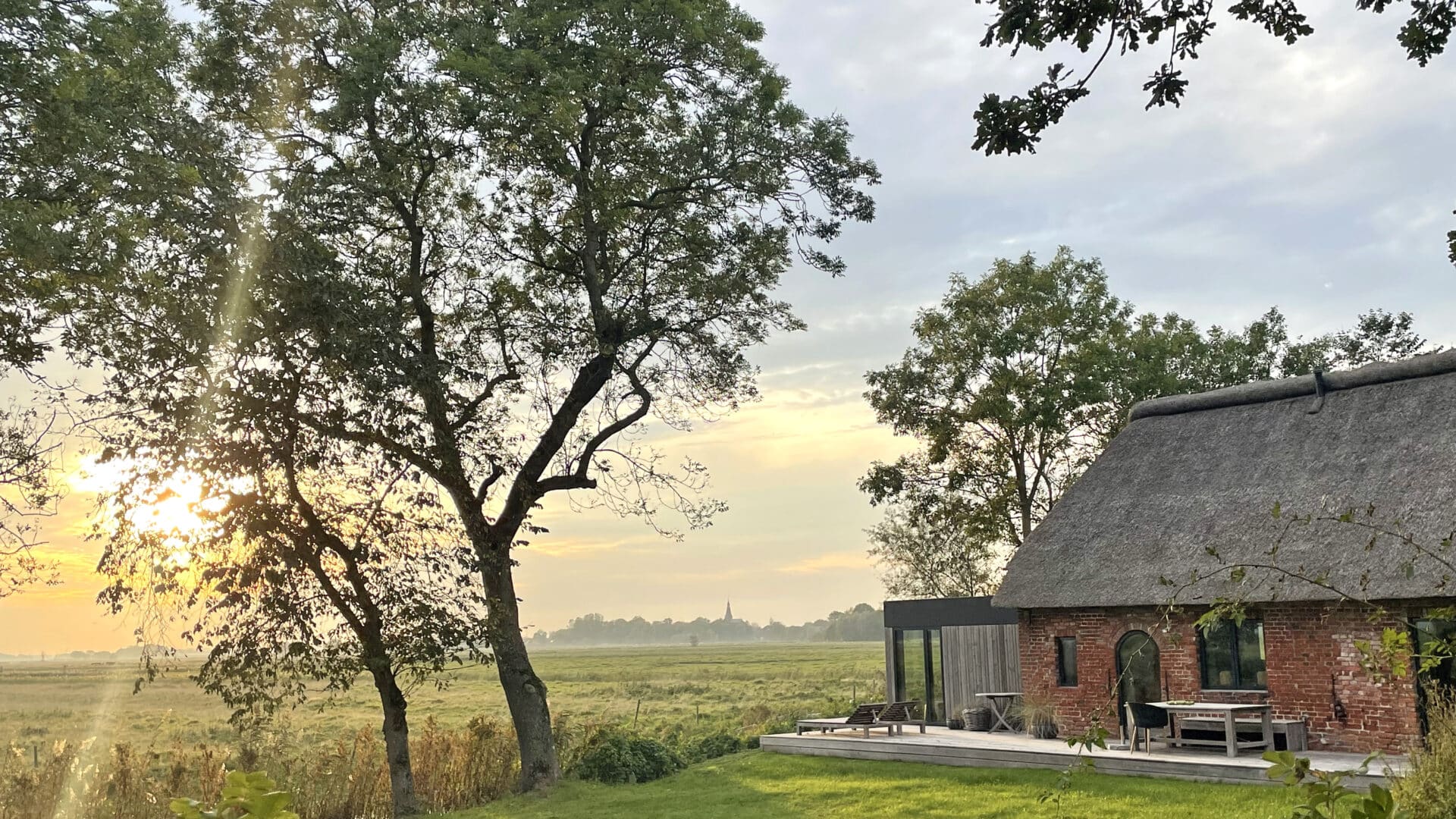 Garten und Wiese bei Altes Schulhaus Eiderstedt