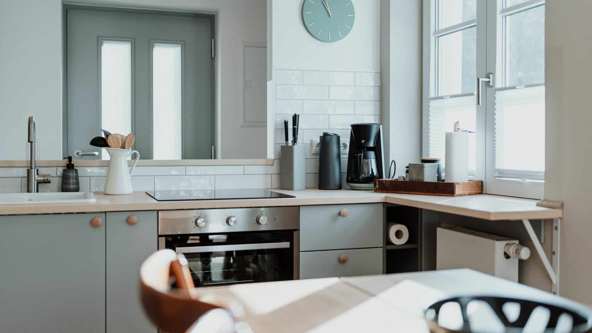 Küche mit Essplatz im Spreewaldhaus