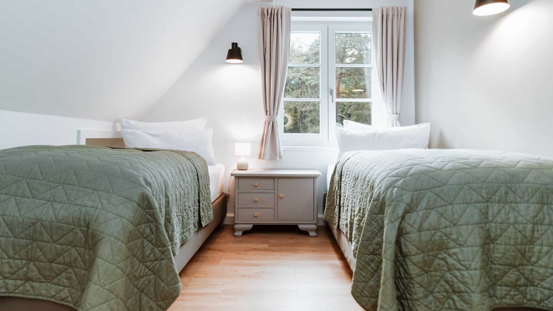 Schlafzimmer im Spreewaldhaus