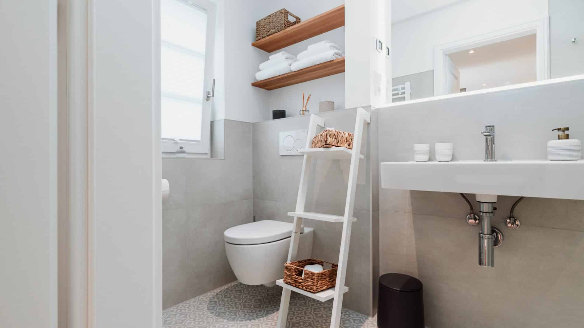 Badezimmer im Spreewaldhaus
