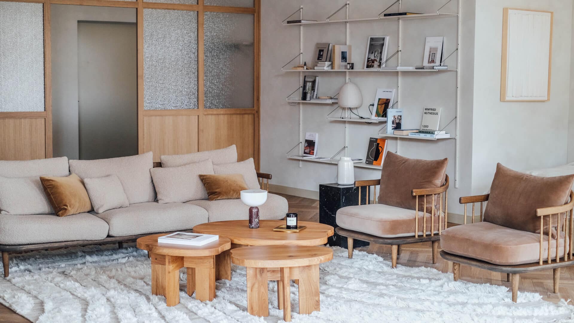 St Oak Living Room Space