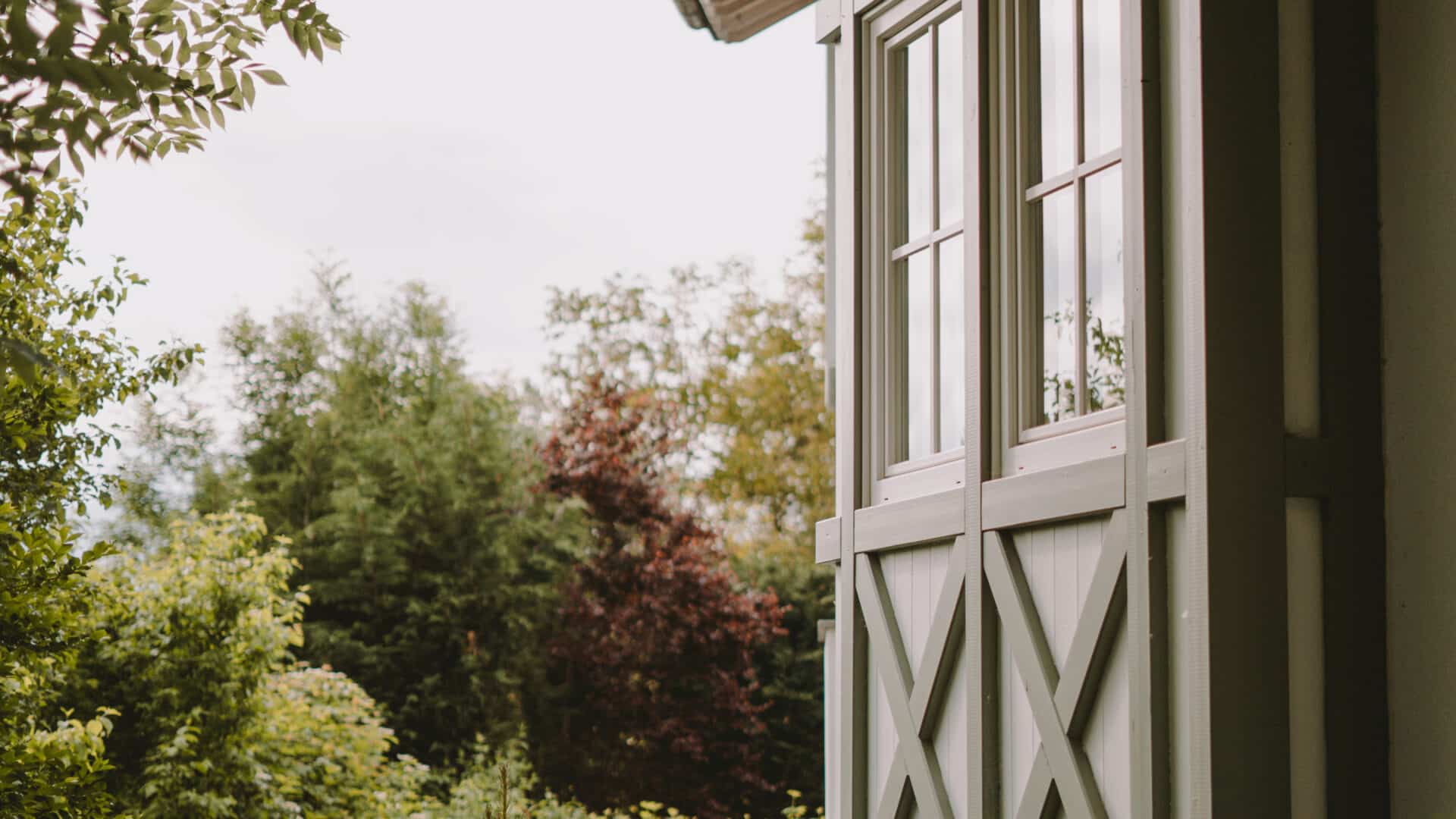 Hausecke des Gloriette Guesthouse
