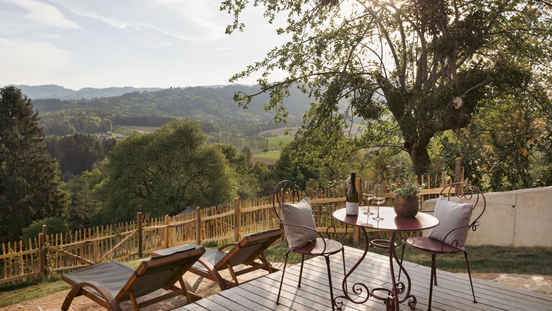 Balkon, Am Wildbachberg