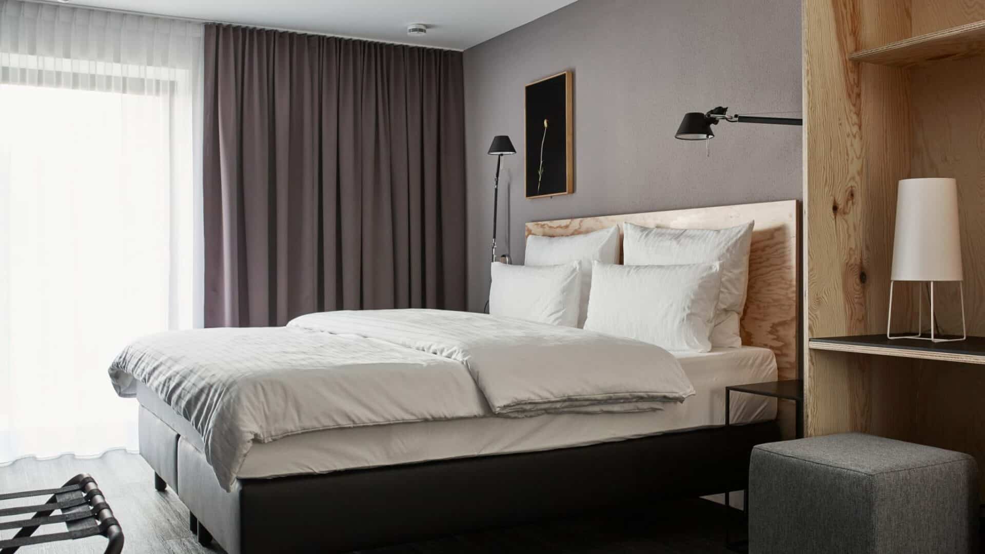 Winterfeld_Bayerischer Wald_Zimmer mit Bett