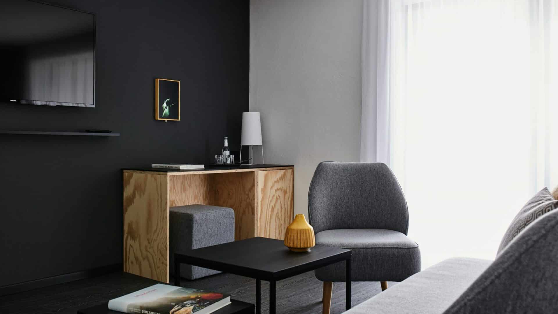 Winterfeld_Bayerischer Wald_Zimmer mit Sitzecke